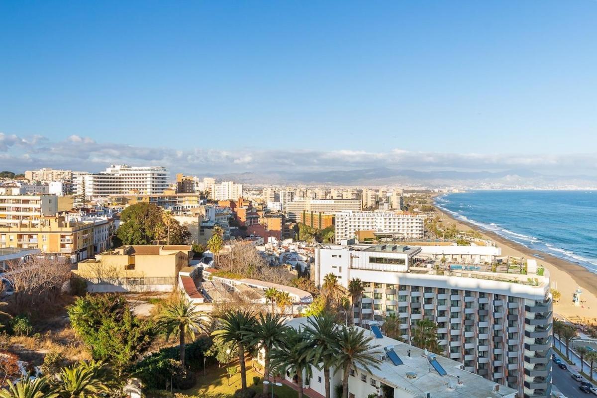 トレモリノス¡Magnificas Vistas Al Mar! Piscina Y Wifi Gratisアパートメント エクステリア 写真